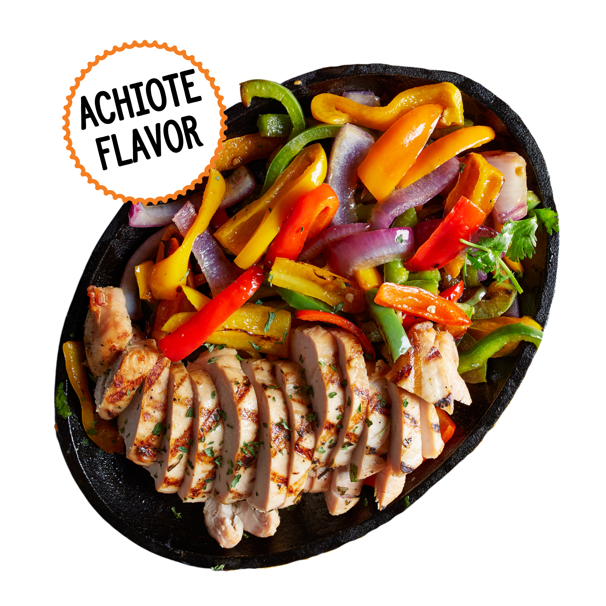 Achiote Seasoned Chicken Breast for Fajitas