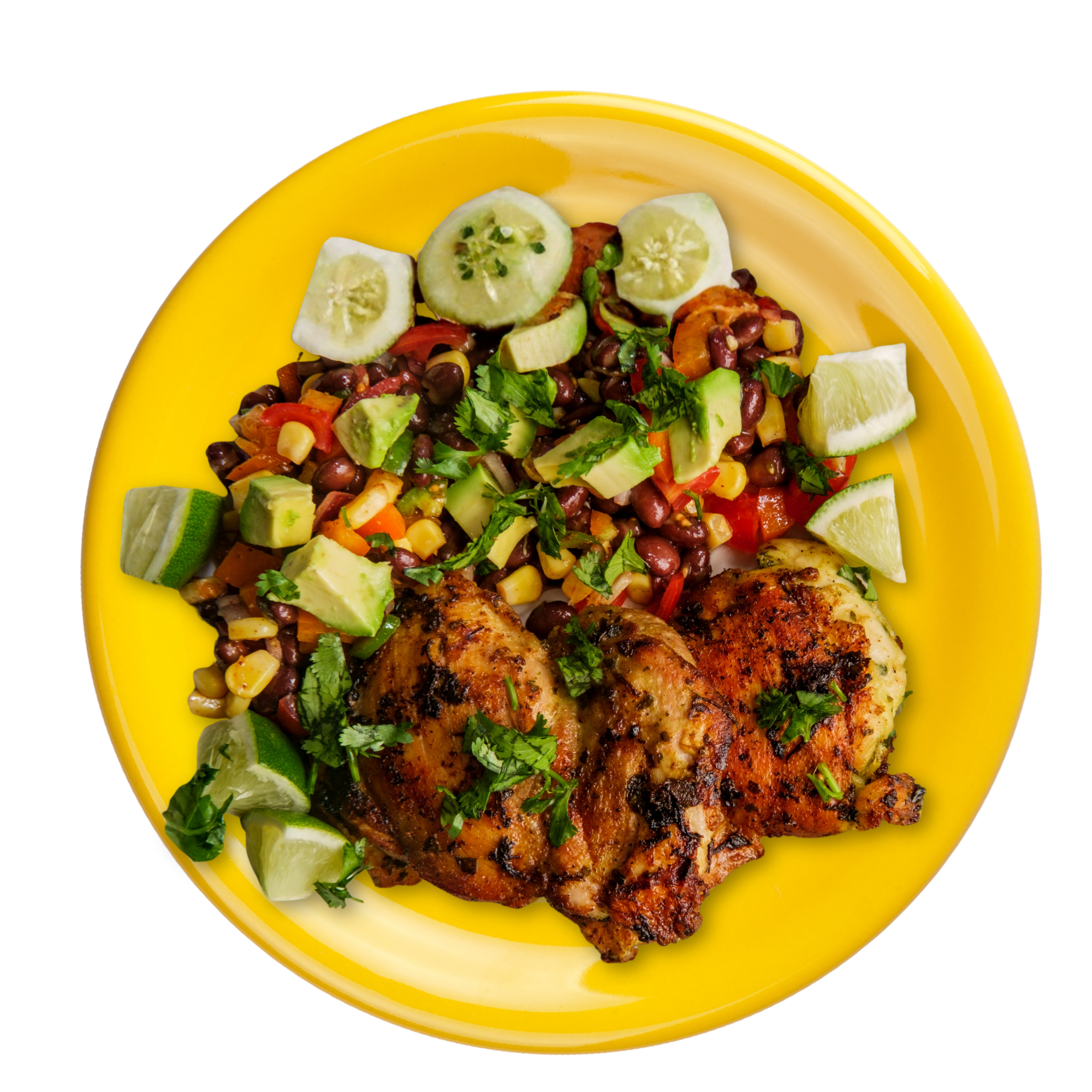 Achiote Seasoned Chicken Thighs